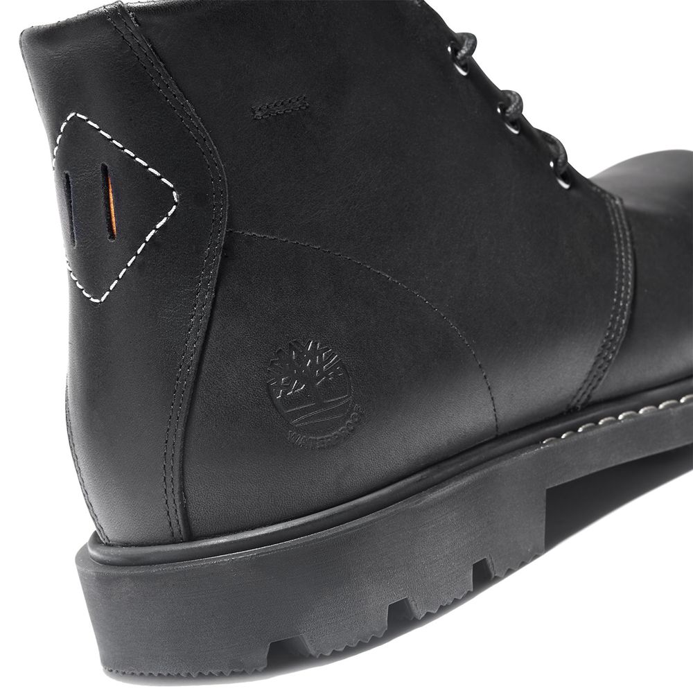 Botas de Seguridad Timberland Argentina Hombre - Belanger Ek+ Waterproof - Negras - HFRSMJ-561